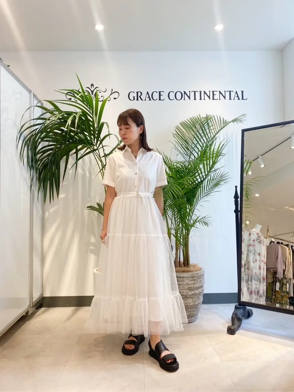  古川温子 コーディネート画像