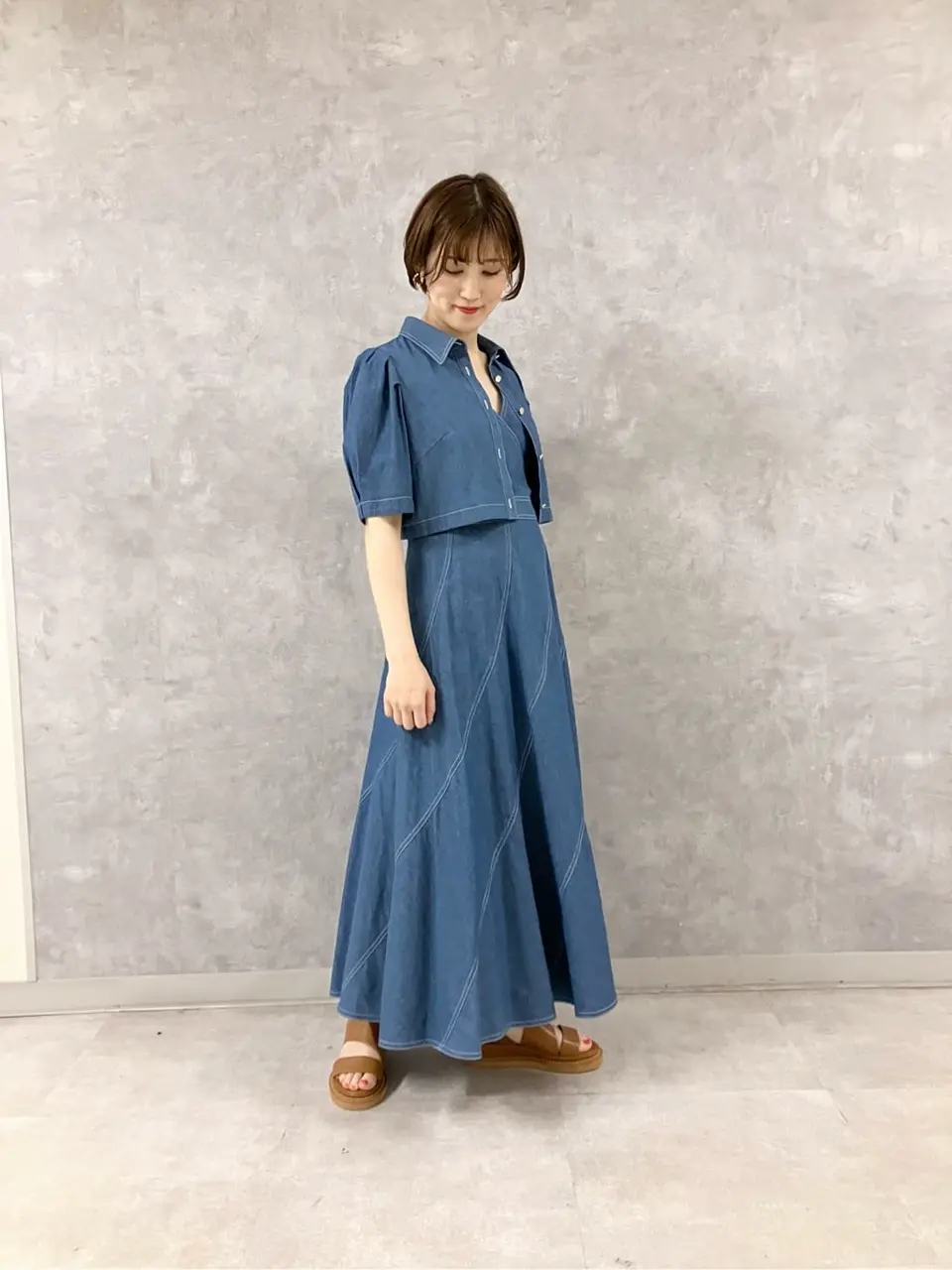 GRACE CONTINENTAL A.FUKUDA コーディネート画像