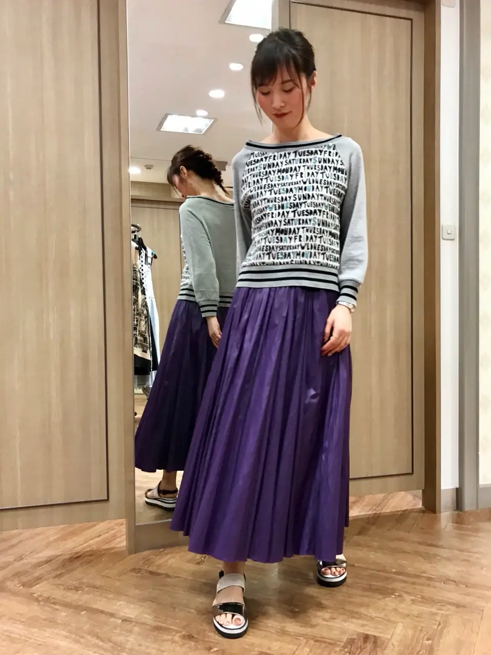 GRACE CONTINENTAL Kogane. コーディネート画像