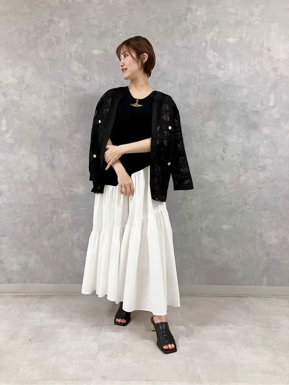 GRACE CONTINENTAL A.FUKUDA コーディネート画像