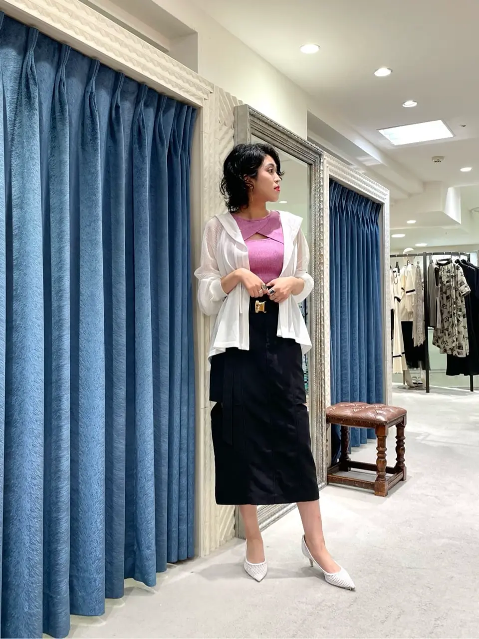 GRACE CONTINENTAL yoshi コーディネート画像