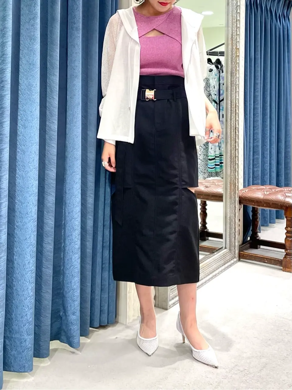 GRACE CONTINENTAL yoshi コーディネート画像