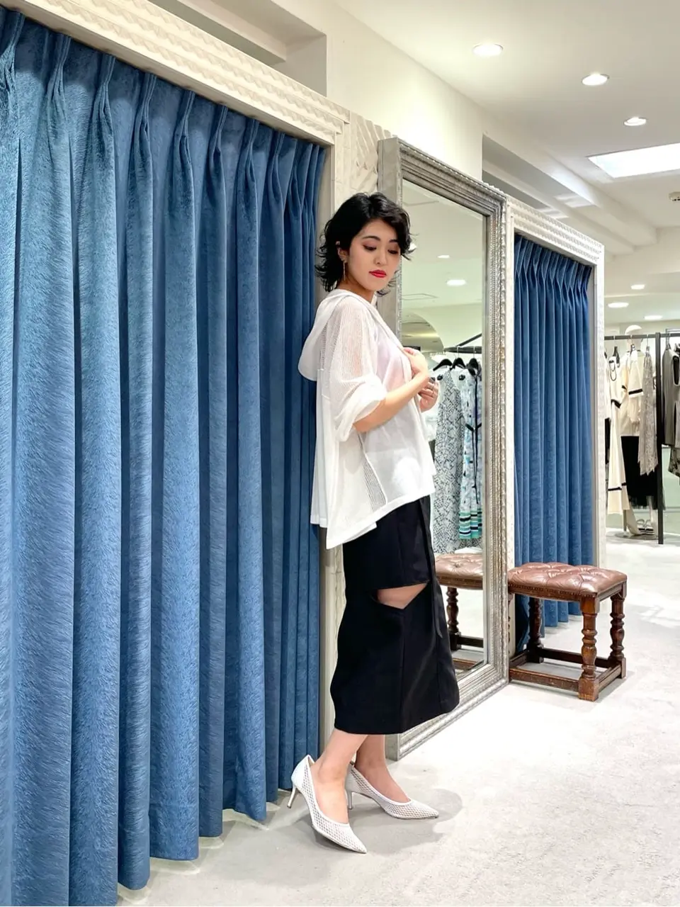 GRACE CONTINENTAL yoshi コーディネート画像