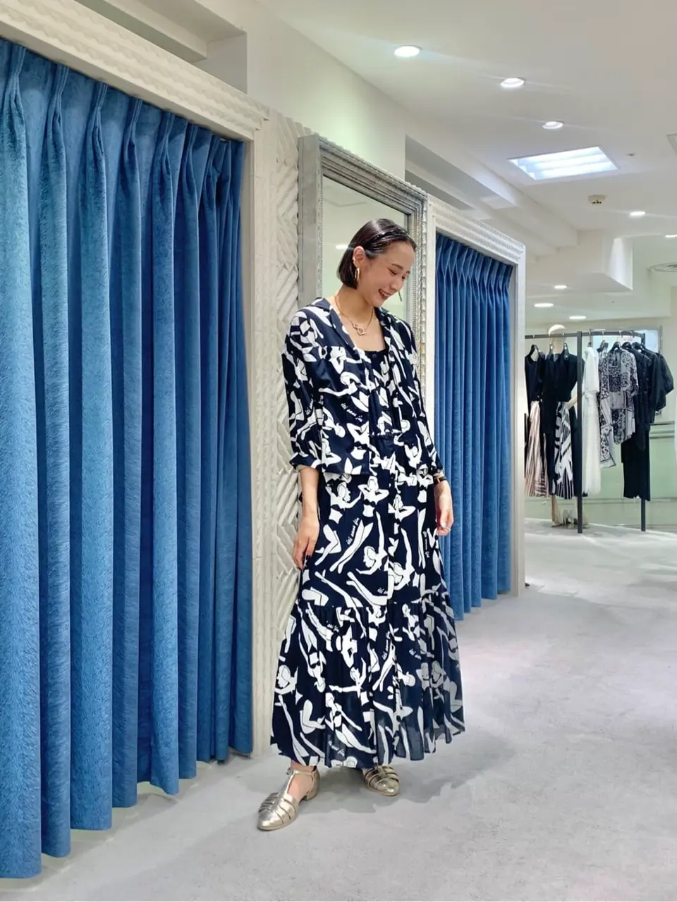 GRACE CONTINENTAL haruka iwasaki コーディネート画像