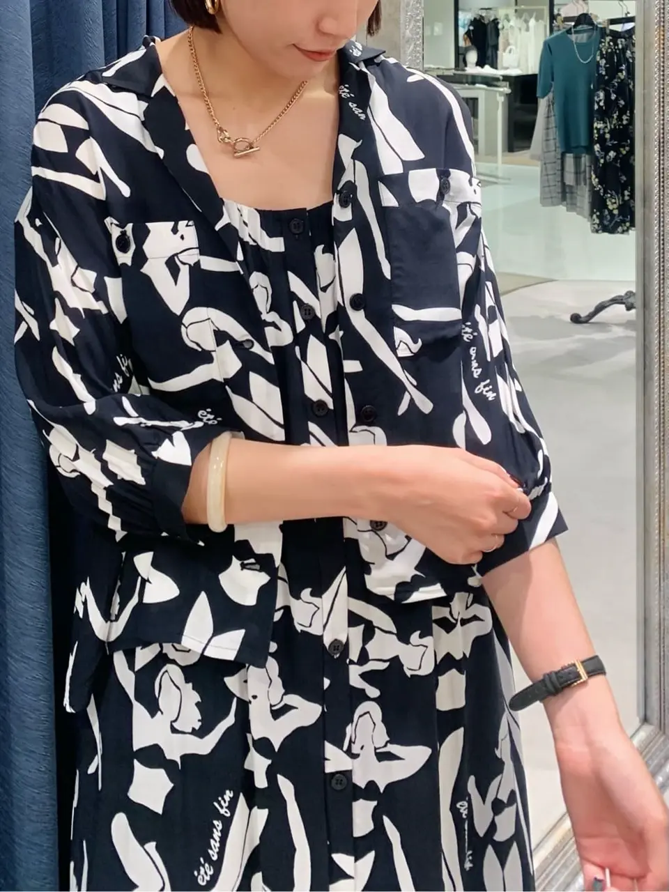 GRACE CONTINENTAL haruka iwasaki コーディネート画像