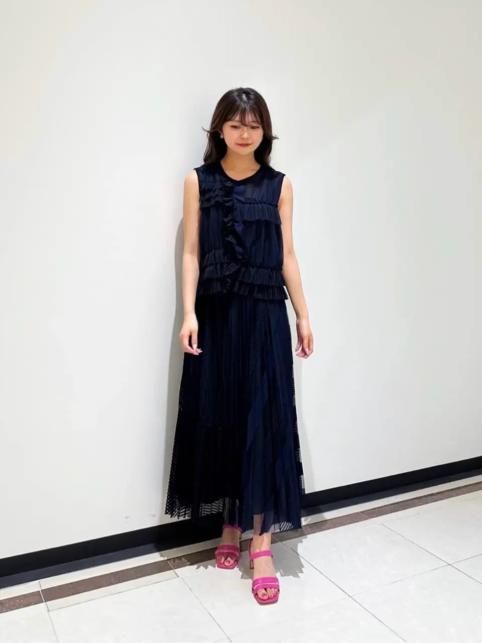 GRACE CONTINENTAL MORITA AI コーディネート画像