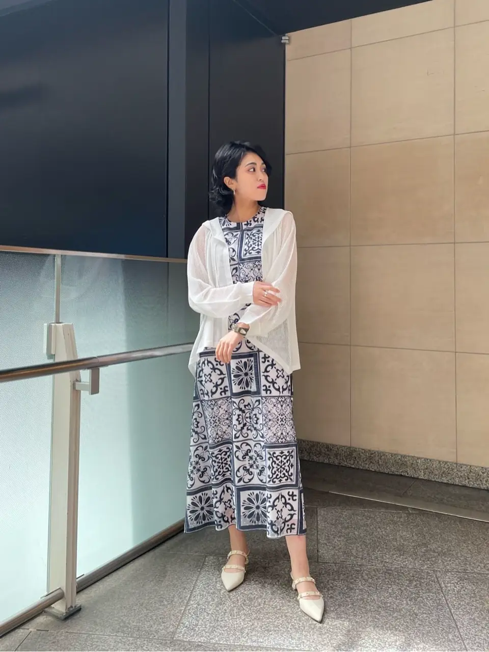 GRACE CONTINENTAL yoshi コーディネート画像