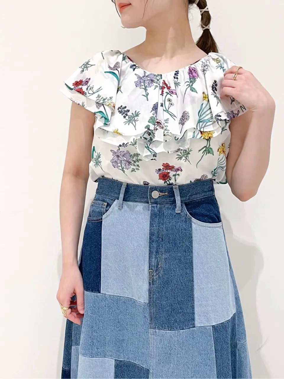 GRACE CONTINENTAL SAYUMI Nagashima コーディネート画像