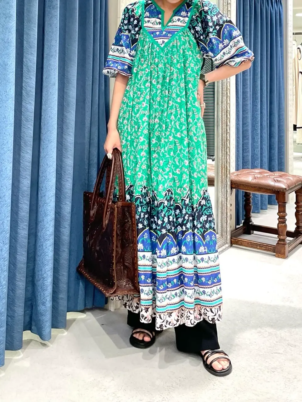 GRACE CONTINENTAL yoshi コーディネート画像