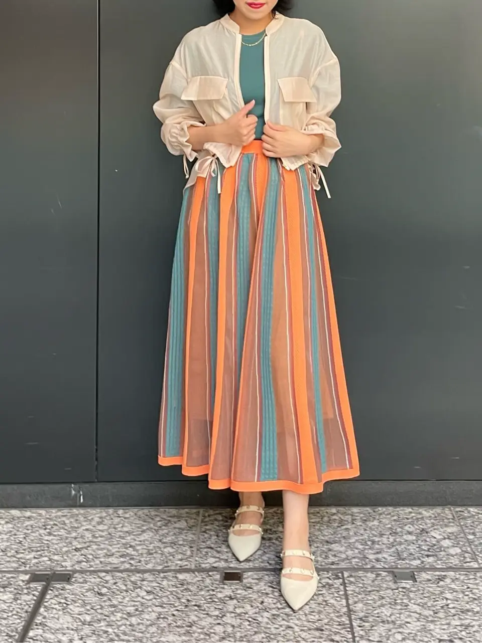 GRACE CONTINENTAL yoshi コーディネート画像