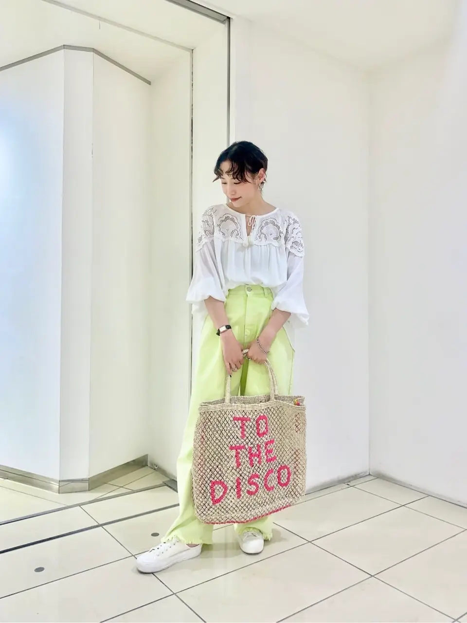 GRACE CONTINENTAL haruka iwasaki コーディネート画像