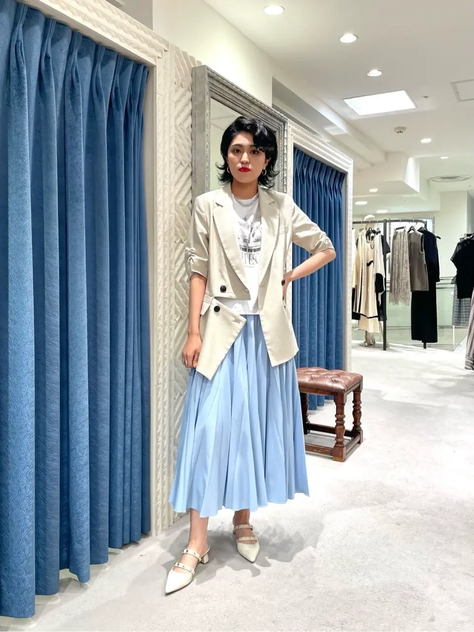  yoshi コーディネート画像