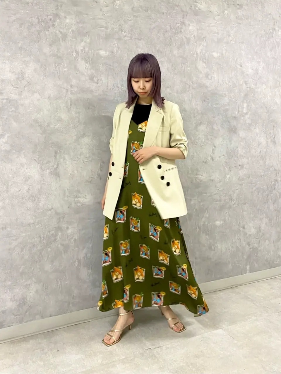 GRACE CONTINENTAL Abe コーディネート画像