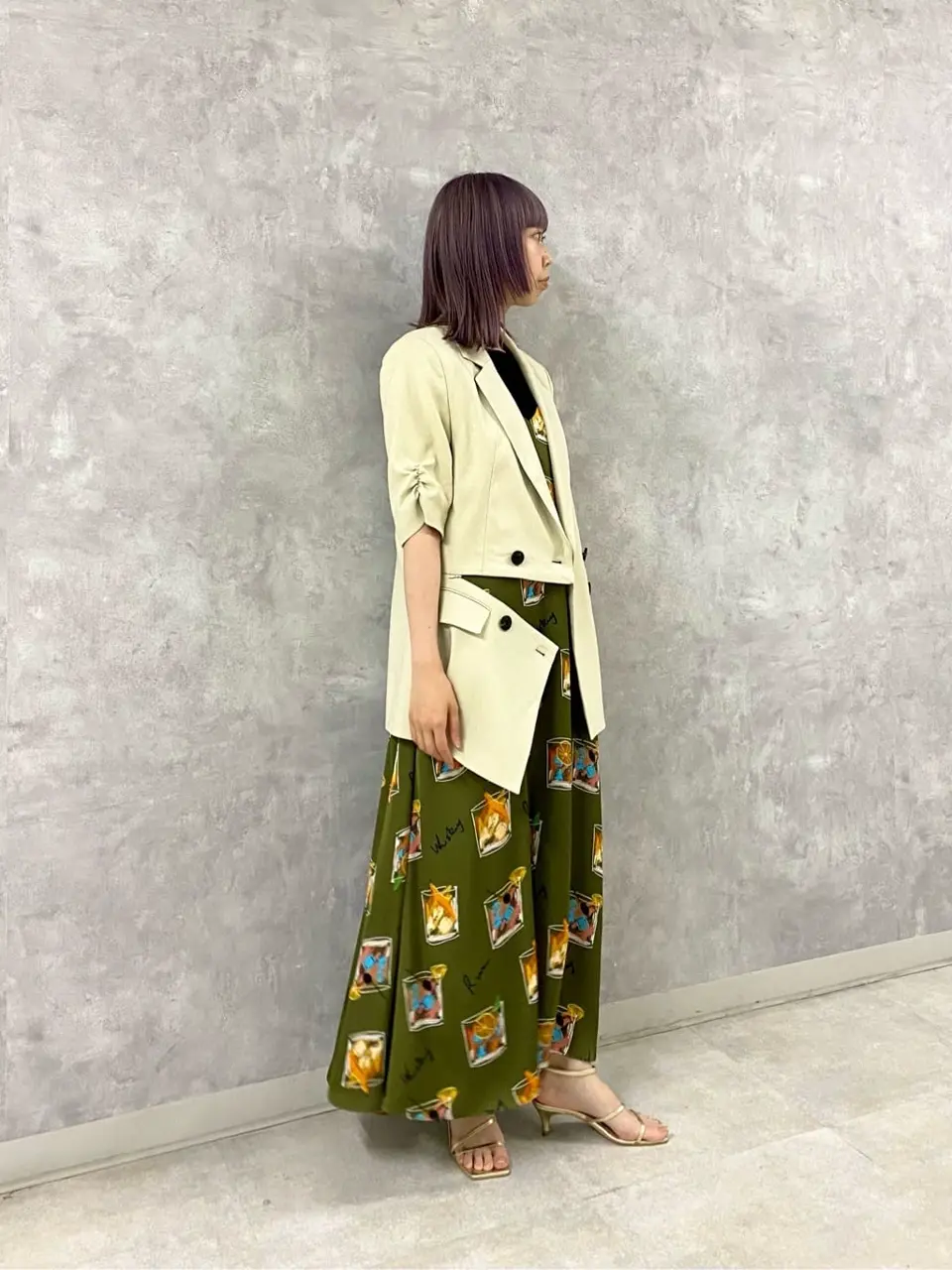 GRACE CONTINENTAL Abe コーディネート画像