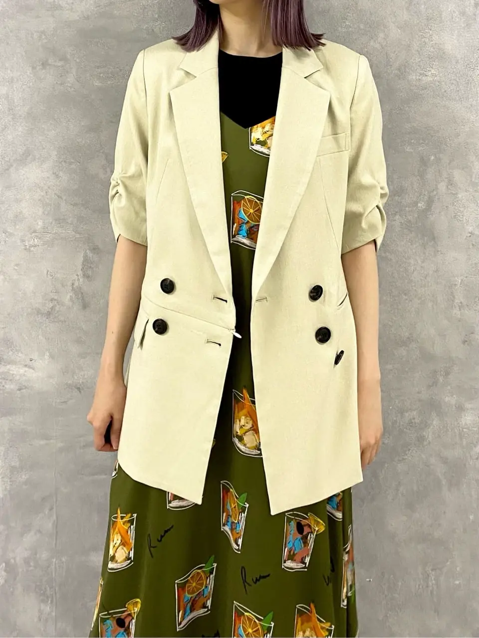 GRACE CONTINENTAL Abe コーディネート画像