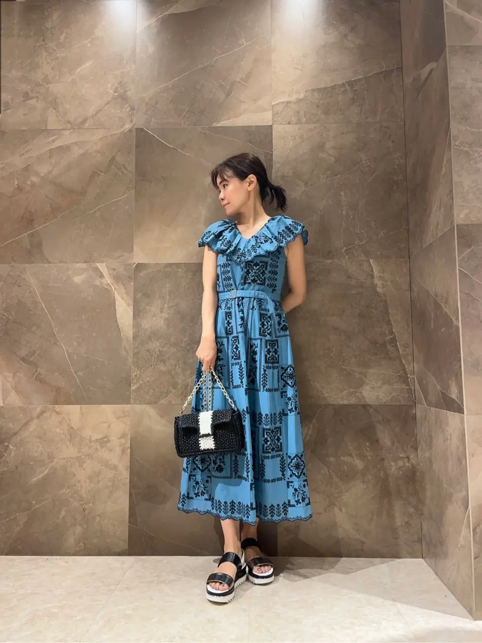 GRACE CONTINENTAL 穐山　香織 コーディネート画像