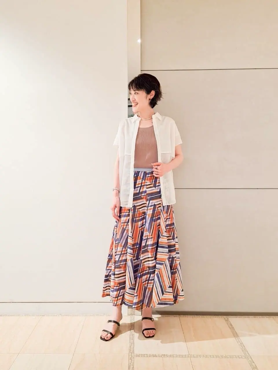 GRACE CONTINENTAL 今野　志保 コーディネート画像