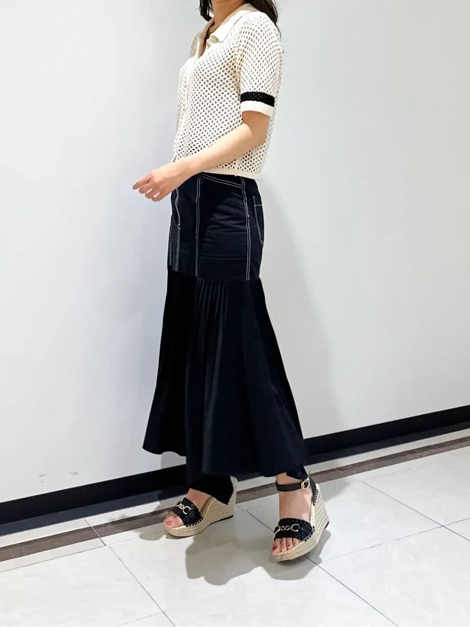 GRACE CONTINENTAL MORITA AI コーディネート画像