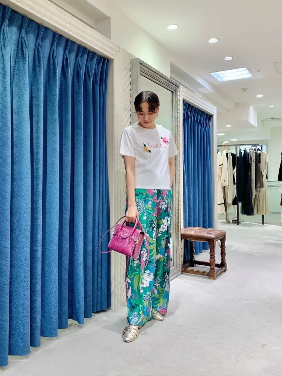 GRACE CONTINENTAL haruka iwasaki コーディネート画像