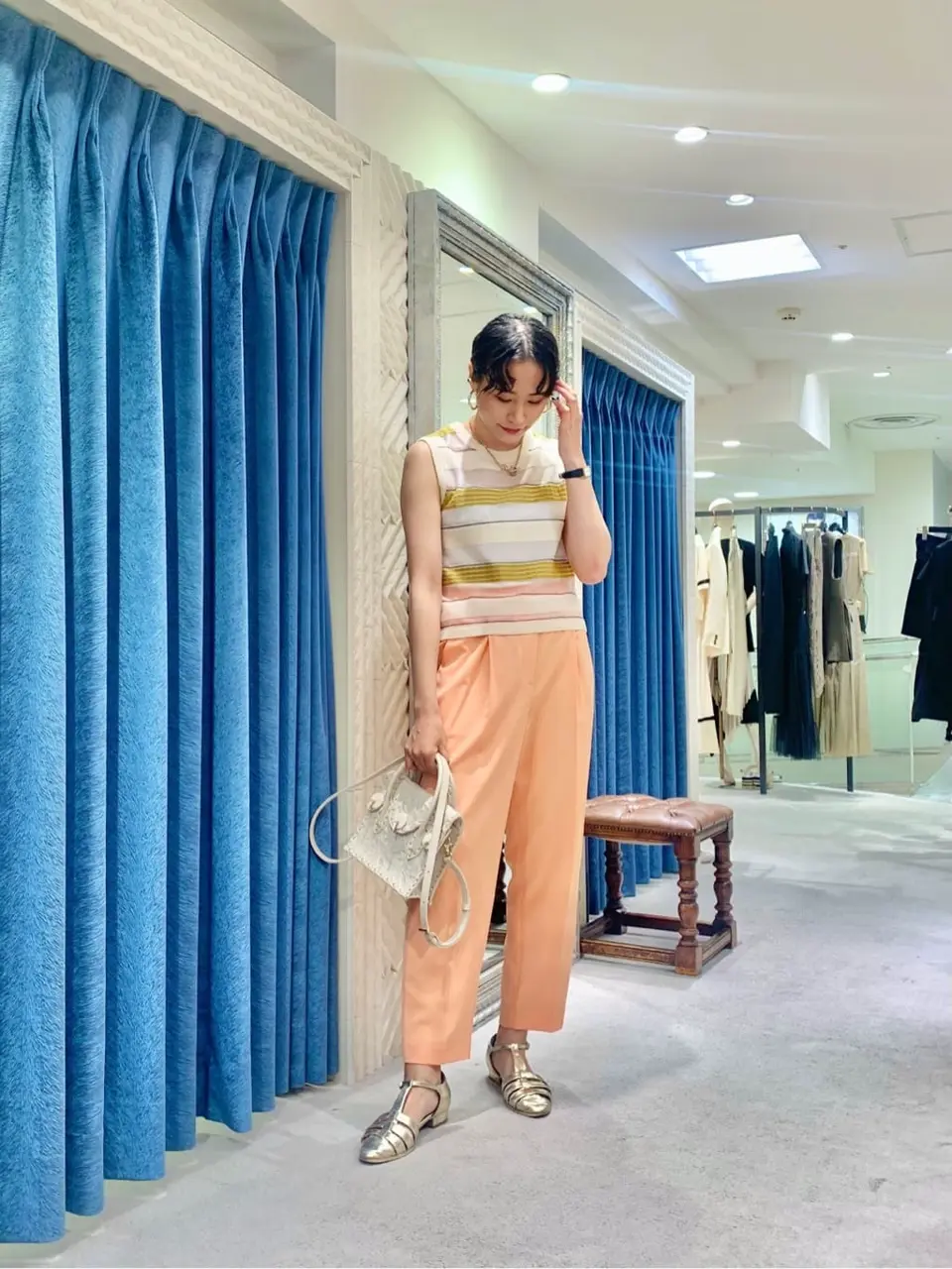 GRACE CONTINENTAL haruka iwasaki コーディネート画像