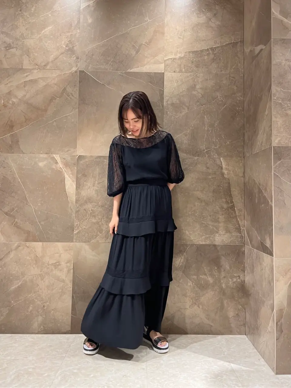 GRACE CONTINENTAL 穐山　香織 コーディネート画像