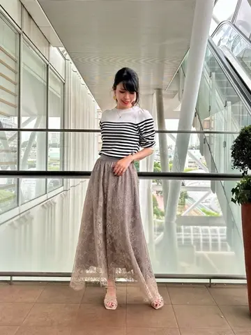 GRACE CONTINENTAL FUKUSHIMA YURIE コーディネート画像