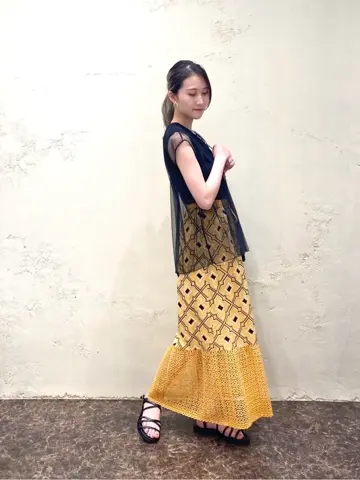 GRACE CONTINENTAL sa-ya コーディネート画像