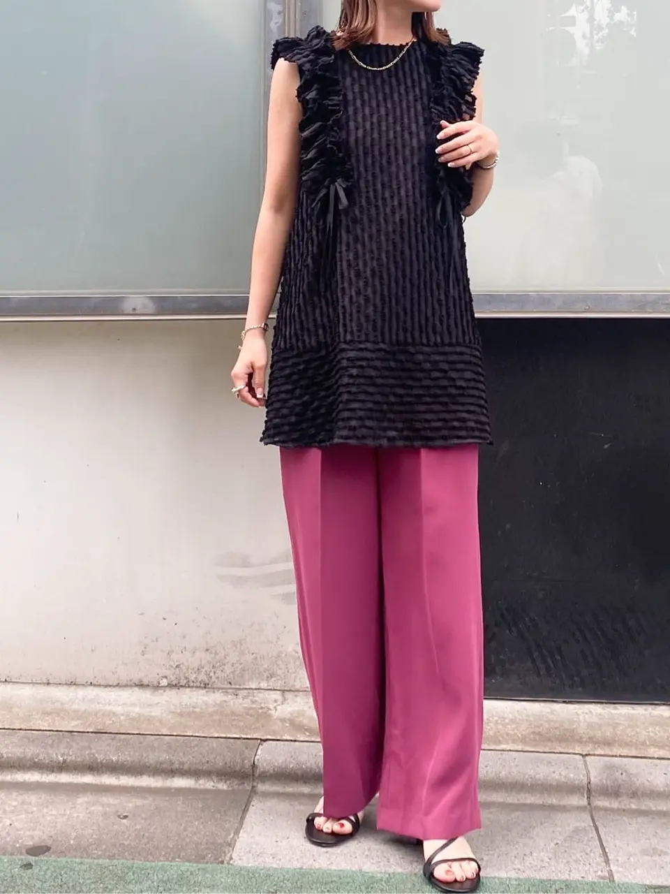 GRACE CONTINENTAL 古川温子 コーディネート画像