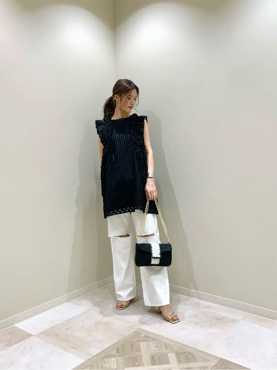 GRACE CONTINENTAL A.Kameyama コーディネート画像