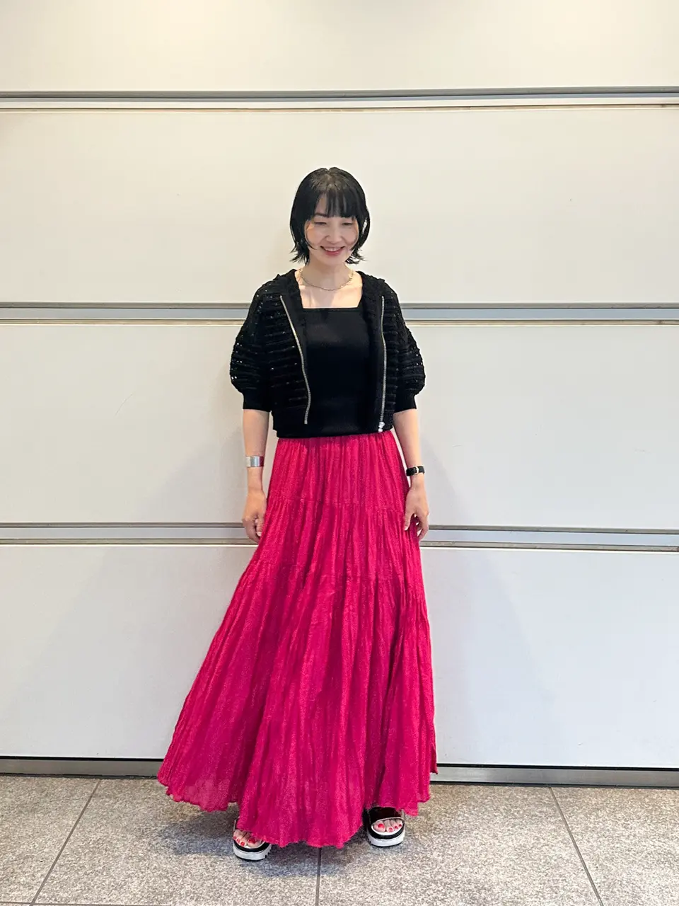  尾田亜沙美 コーディネート画像