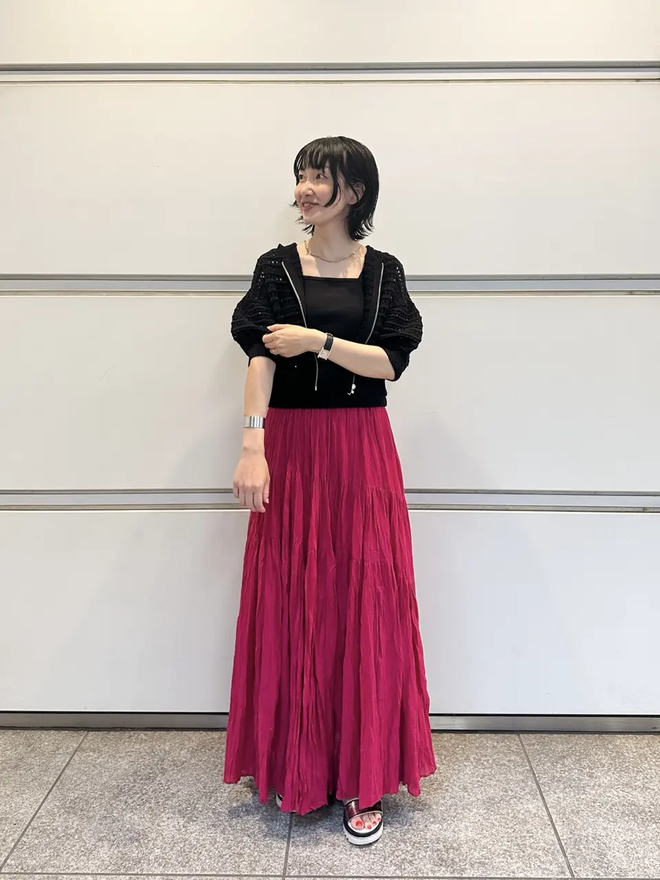 GRACE CONTINENTAL 尾田亜沙美 コーディネート画像