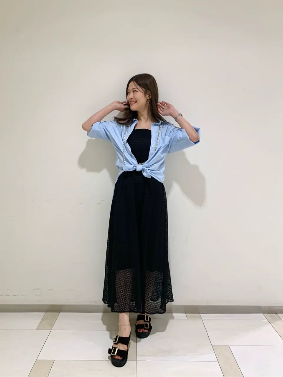 GRACE CONTINENTAL A.Kameyama コーディネート画像