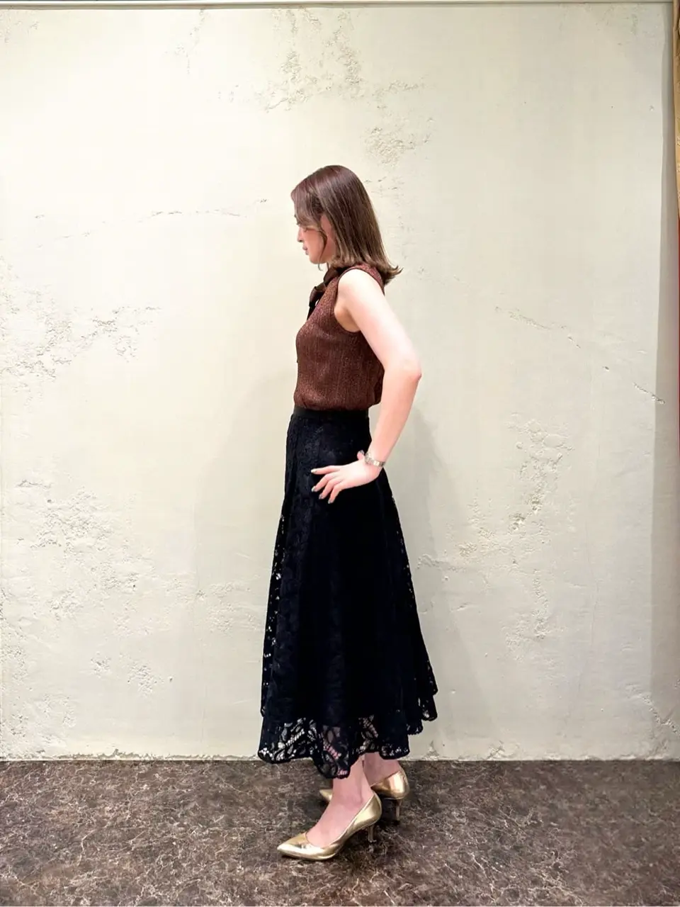 GRACE CONTINENTAL Kogane. コーディネート画像