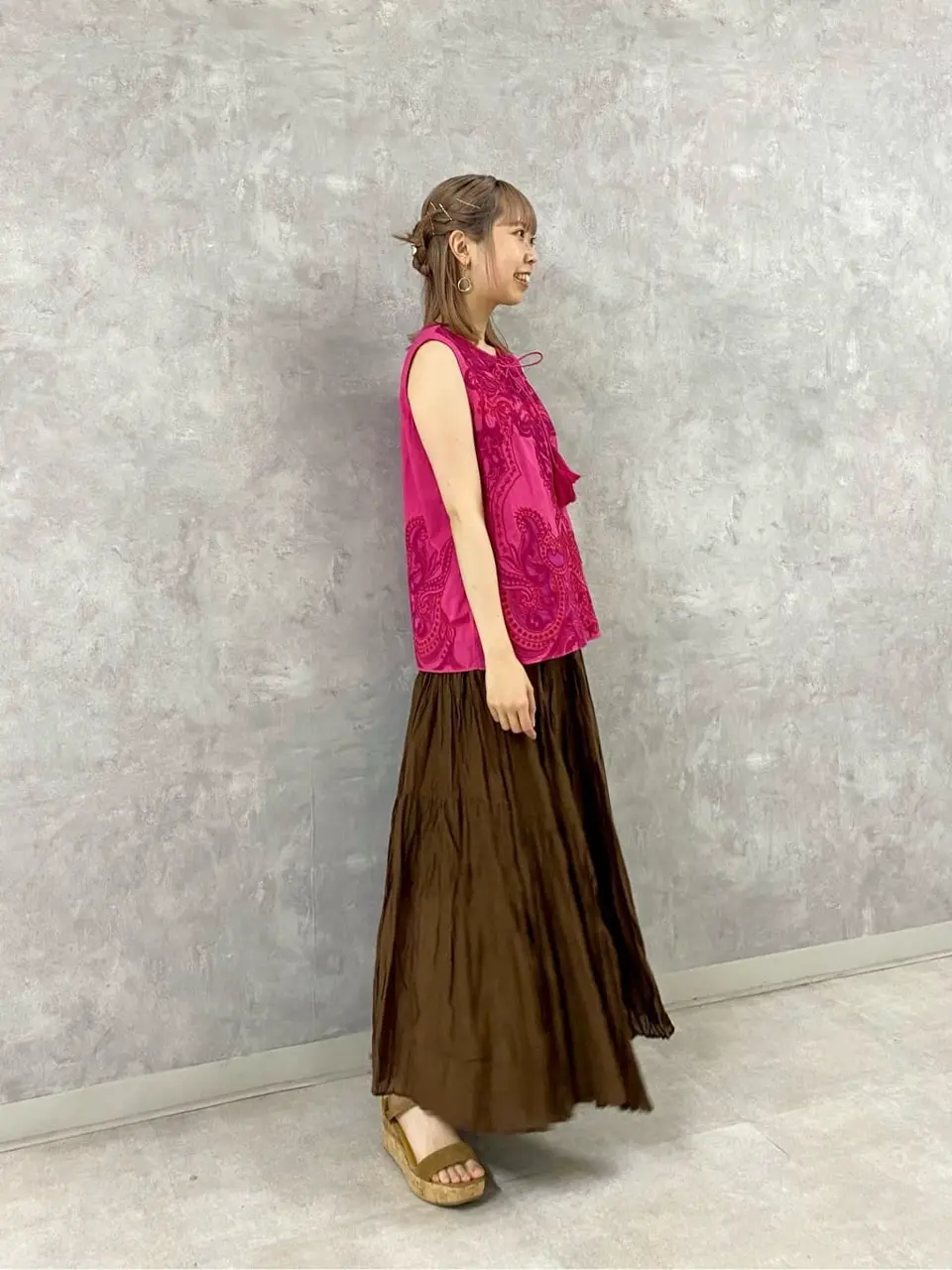 GRACE CONTINENTAL Abe コーディネート画像