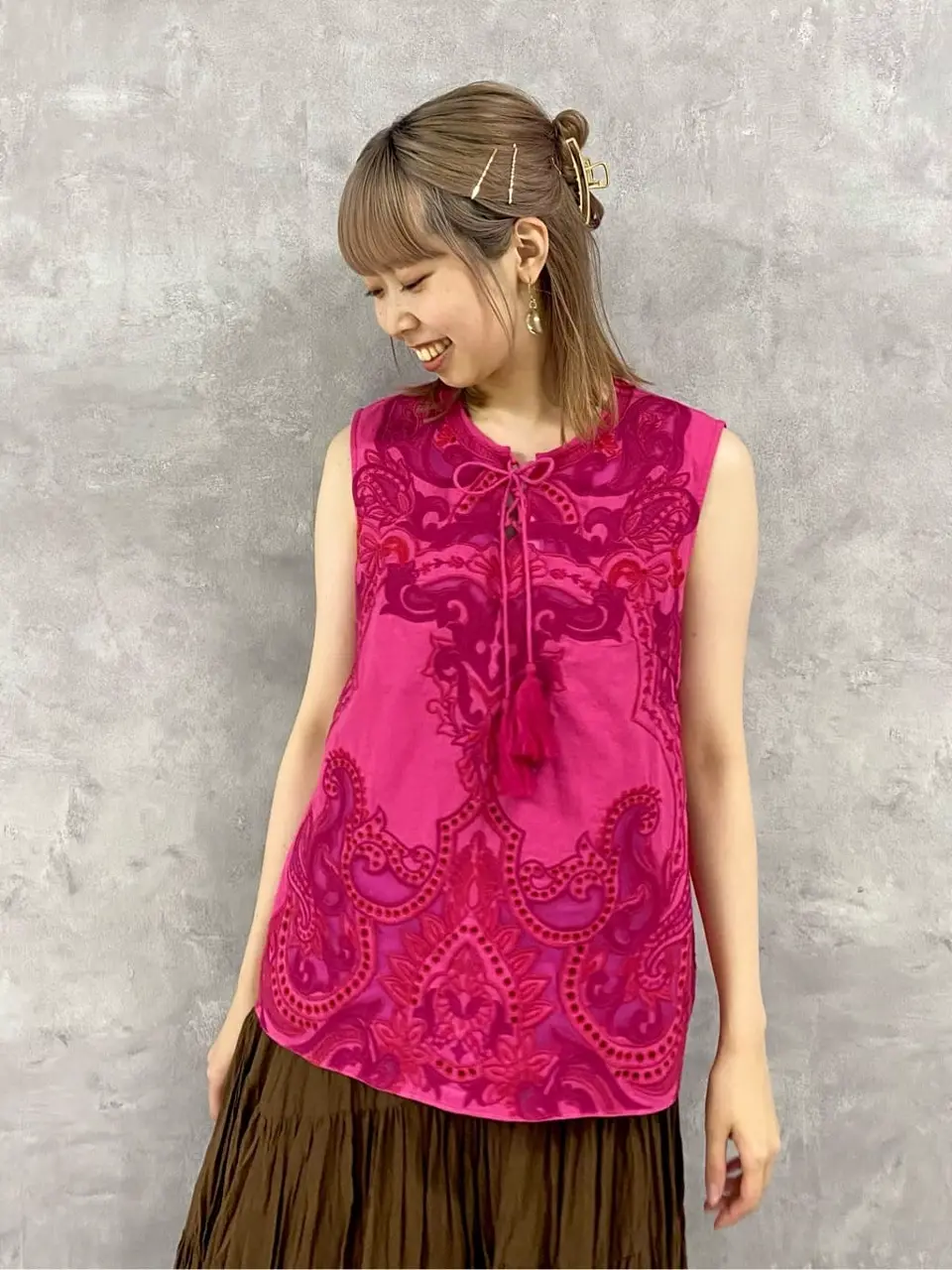 GRACE CONTINENTAL Abe コーディネート画像