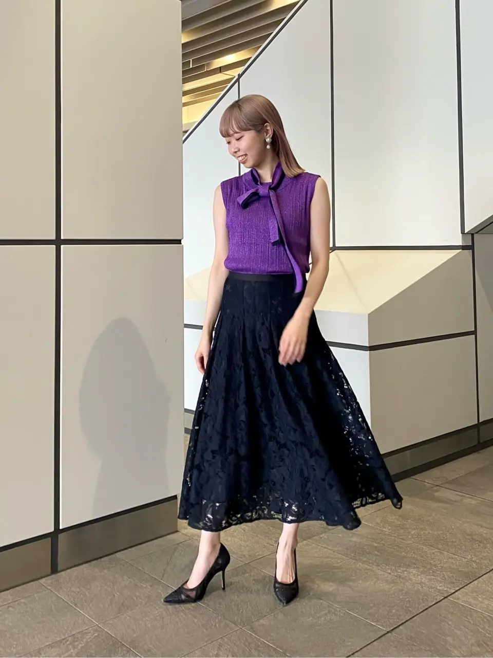 GRACE CONTINENTAL Abe コーディネート画像