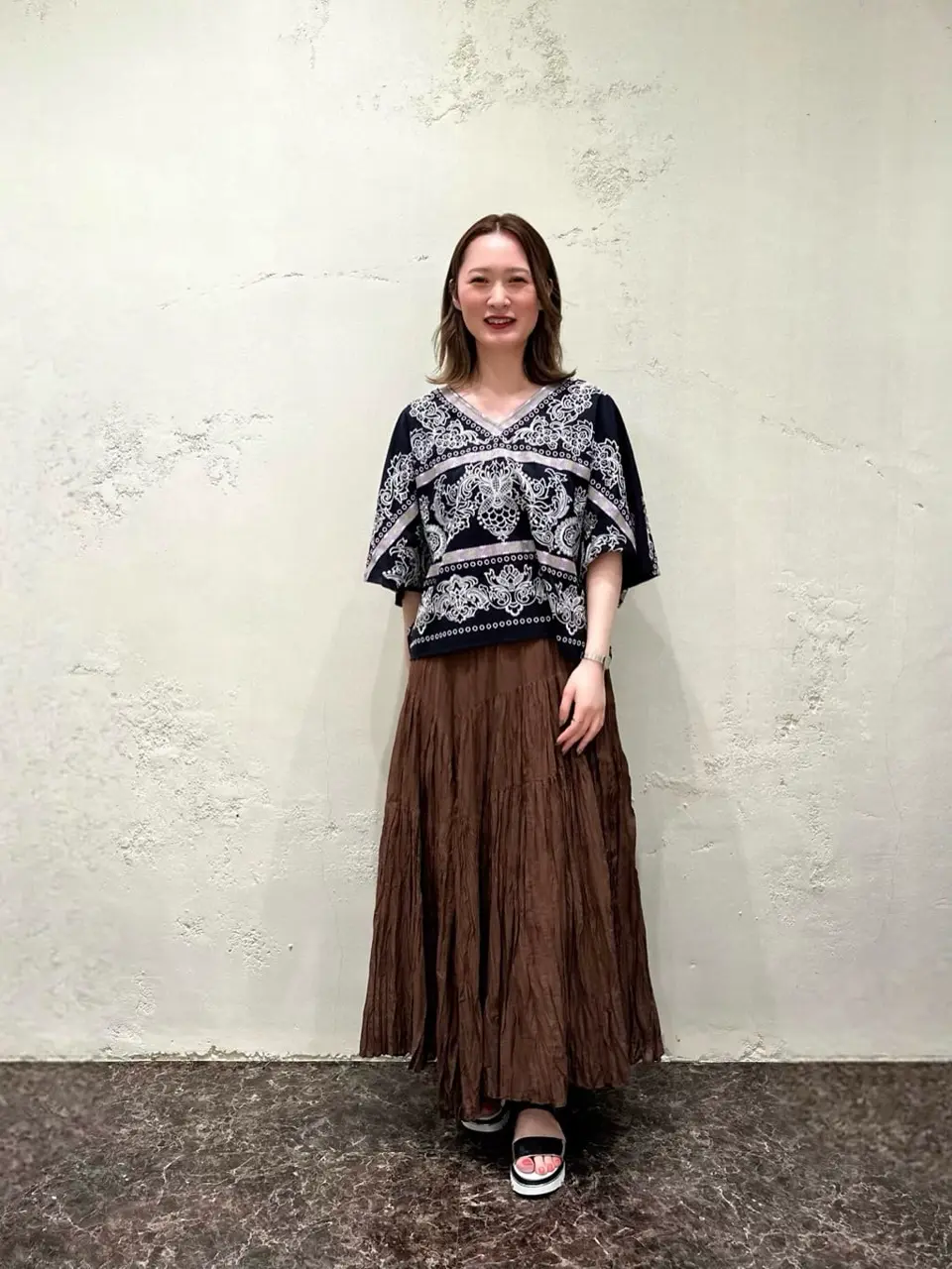 GRACE CONTINENTAL Kogane. コーディネート画像