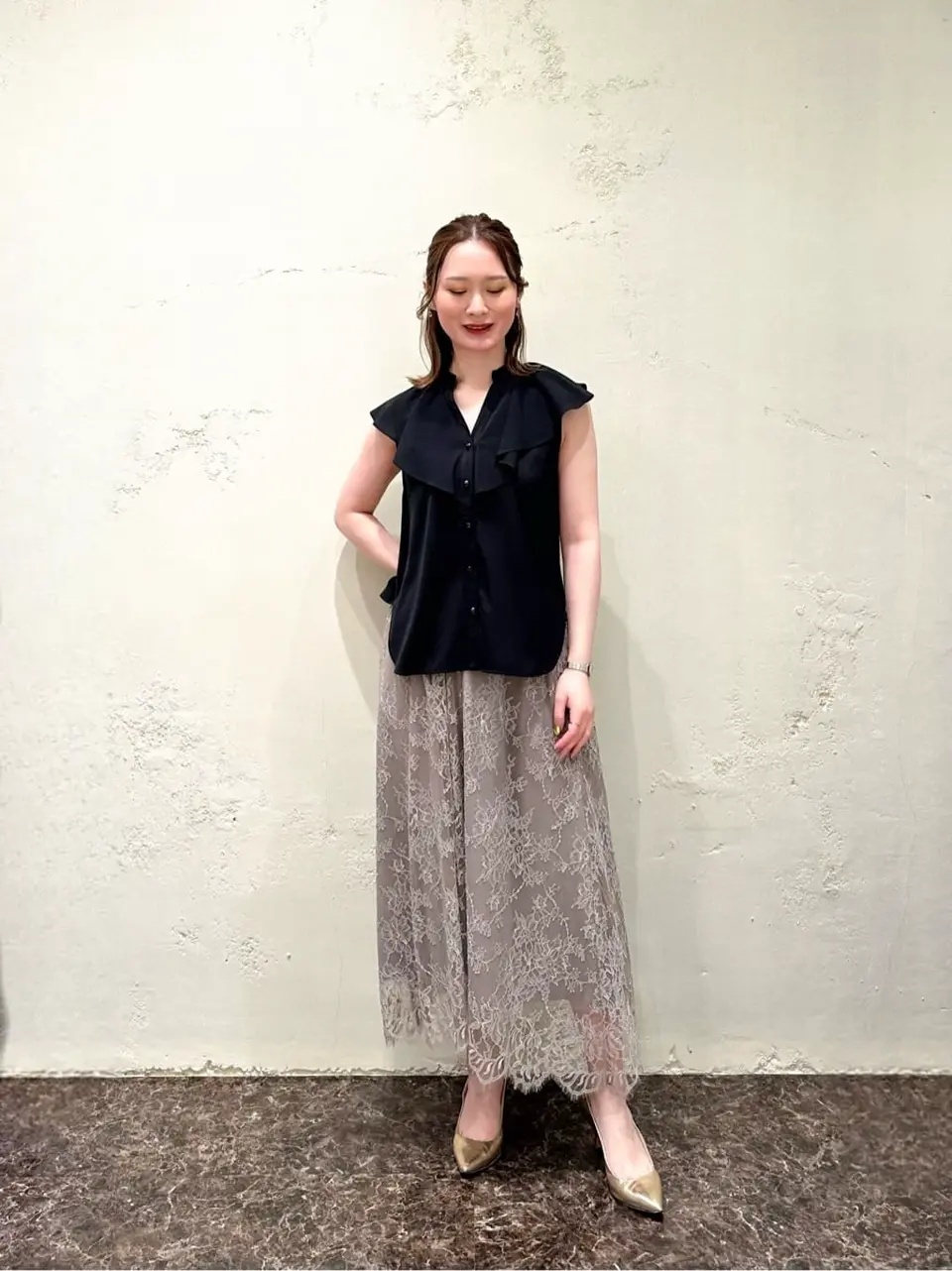 GRACE CONTINENTAL Kogane. コーディネート画像