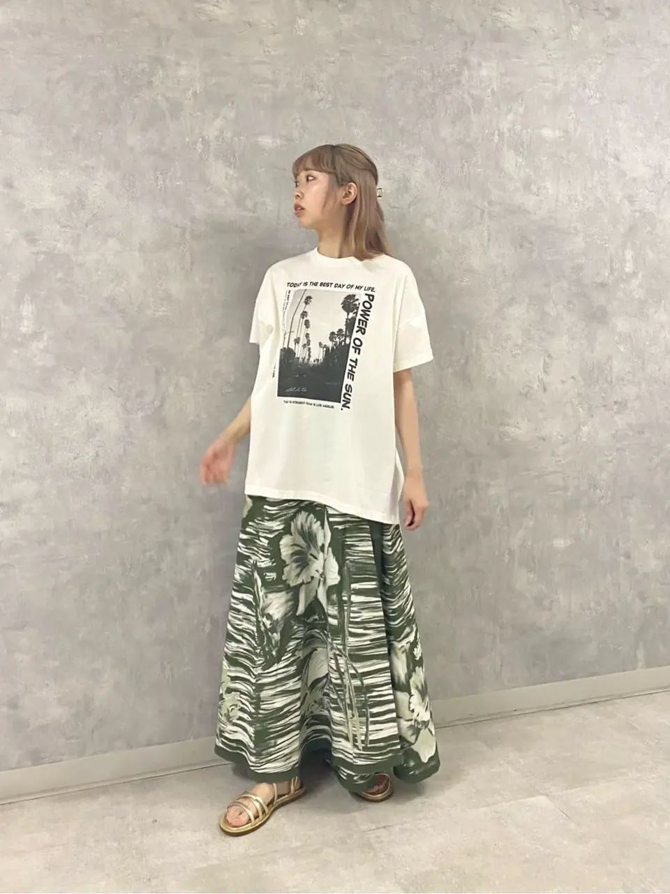 GRACE CONTINENTAL Abe コーディネート画像