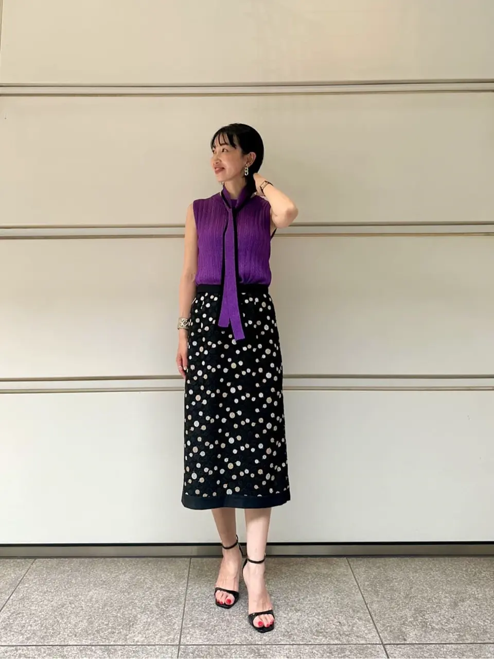 GRACE CONTINENTAL 尾田亜沙美 コーディネート画像