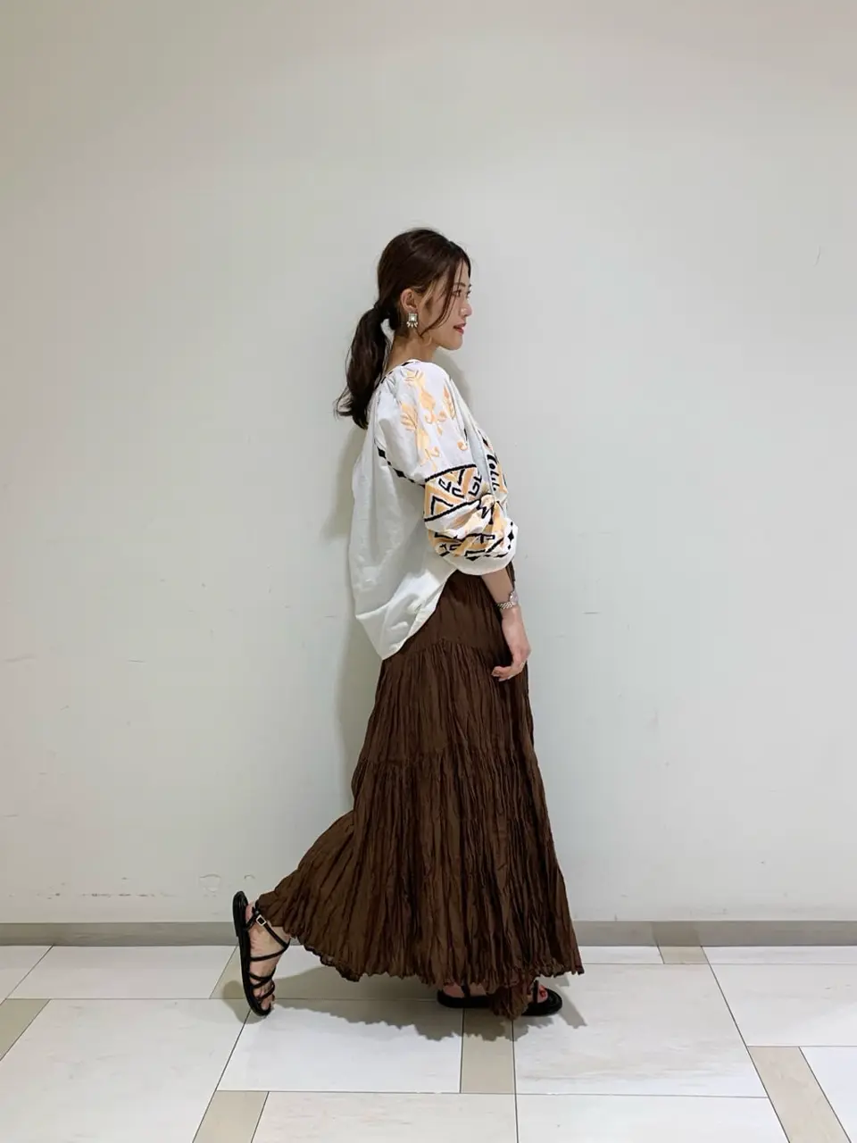 GRACE CONTINENTAL A.Kameyama コーディネート画像