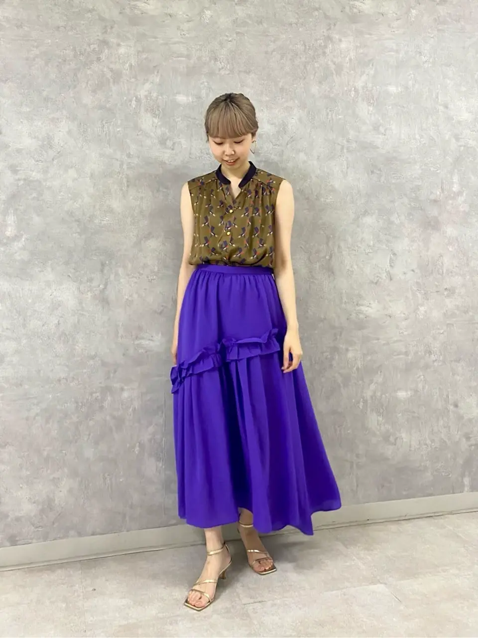 GRACE CONTINENTAL Abe コーディネート画像