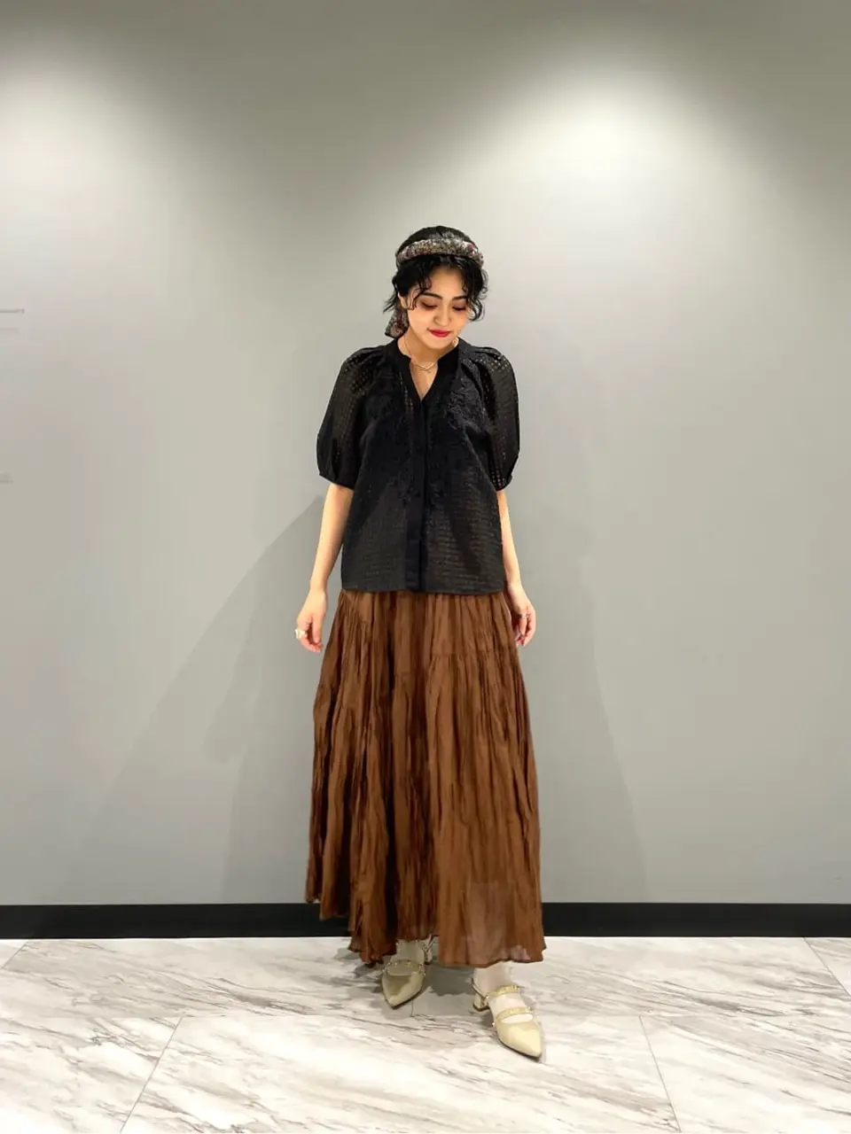 GRACE CONTINENTAL yoshi コーディネート画像