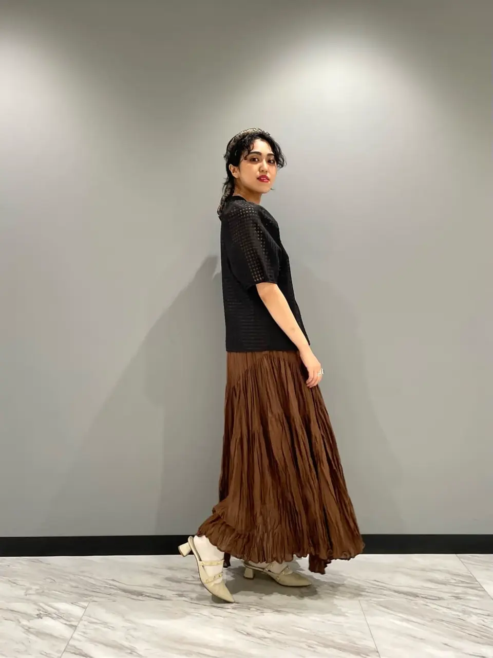 GRACE CONTINENTAL yoshi コーディネート画像