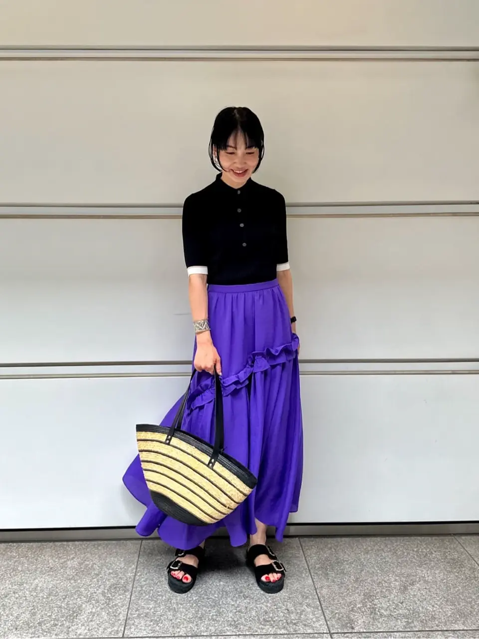 GRACE CONTINENTAL 尾田亜沙美 コーディネート画像