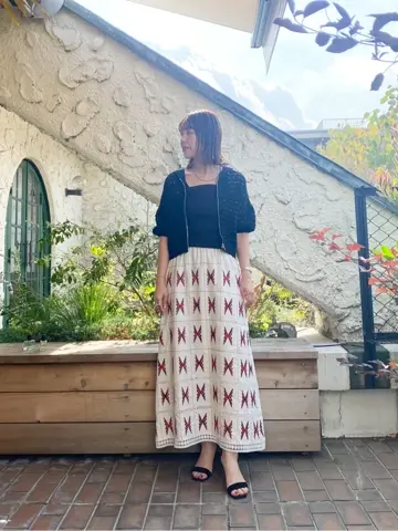 GRACE CONTINENTAL 古川温子 コーディネート画像