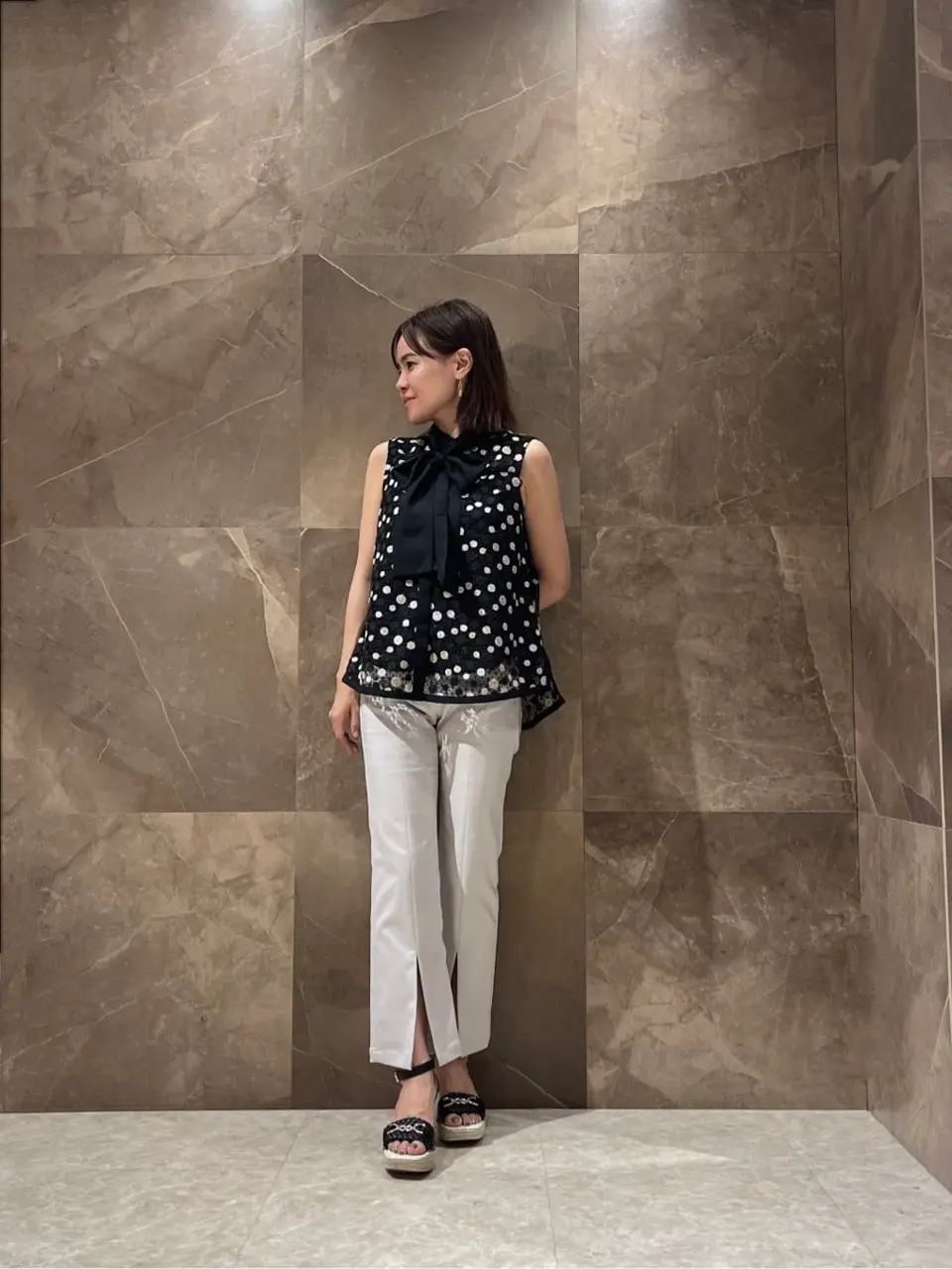 GRACE CONTINENTAL 穐山　香織 コーディネート画像