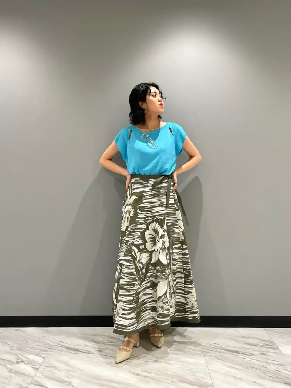 GRACE CONTINENTAL yoshi コーディネート画像