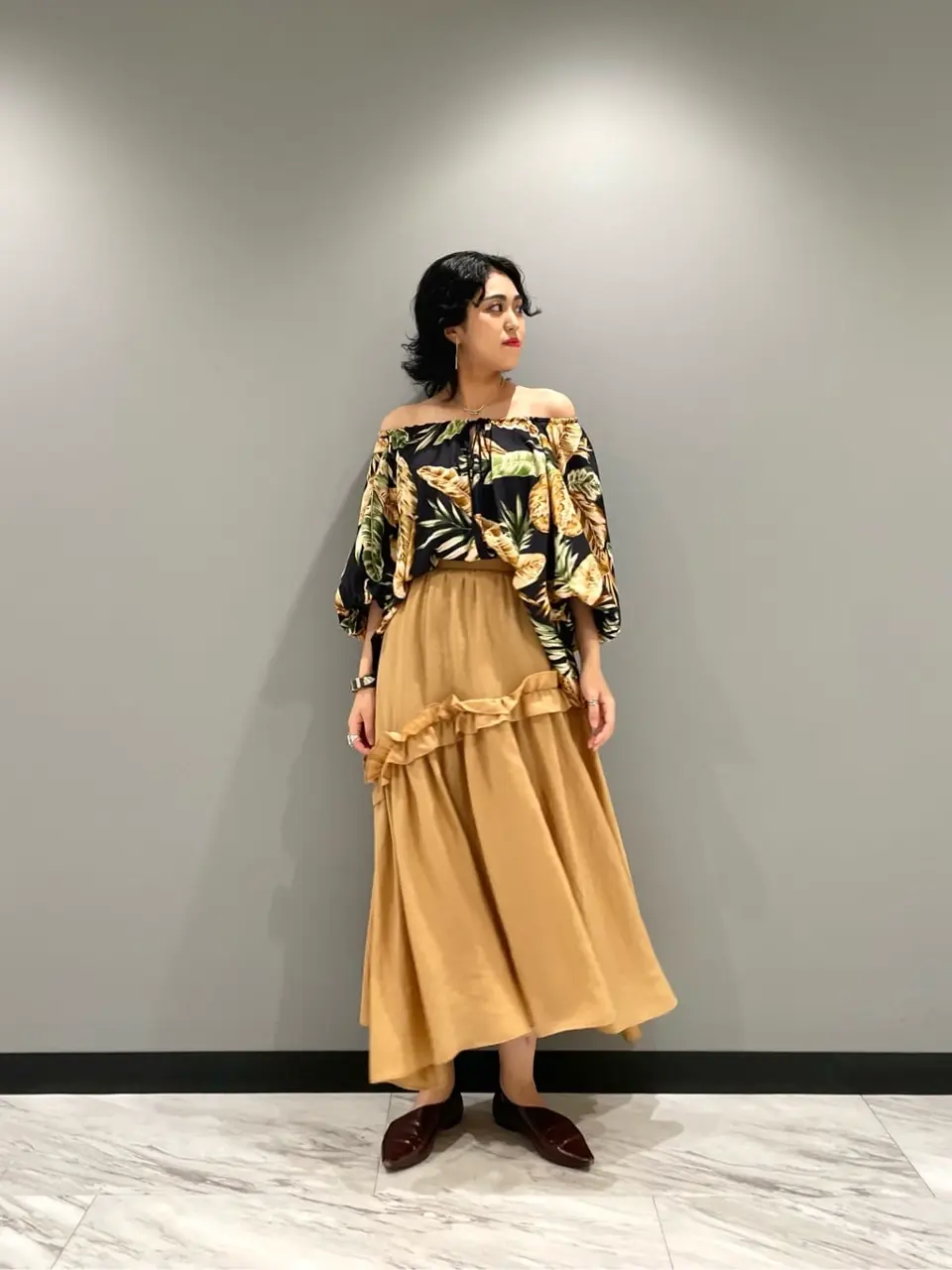 GRACE CONTINENTAL yoshi コーディネート画像