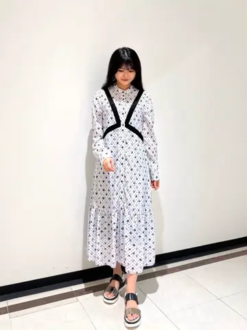 GRACE CONTINENTAL MORITA AI コーディネート画像